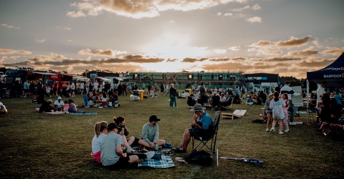 Food truck terroir dans les vignobles de Bordeaux